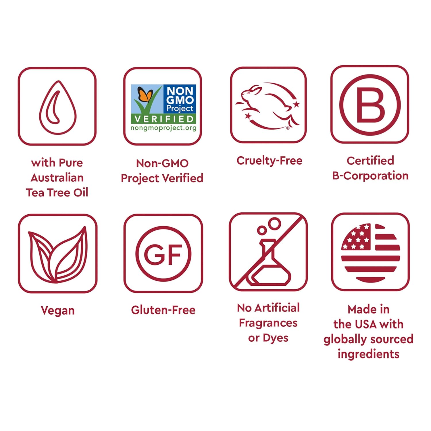 Tea Tree Oil & Neem Toothpaste - Fluoride-Free, Gluten-Free, SLS Free Formula - Vegan, Herbal Toothpaste for Plaque Reduction - Wintergreen Flavor, 6.25 Oz