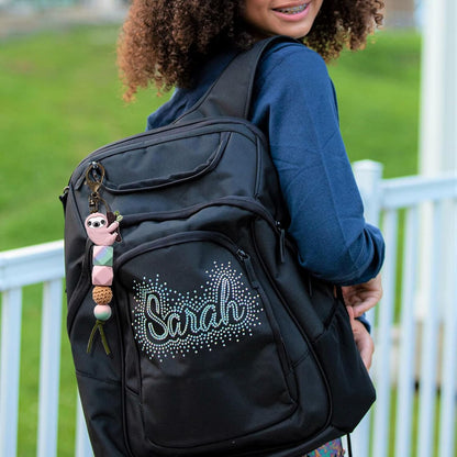 Sloth Gifts Bead Charm Cute Sloth Keychain Backpack Tassel Accessories Bag Charm for Sloth Lover