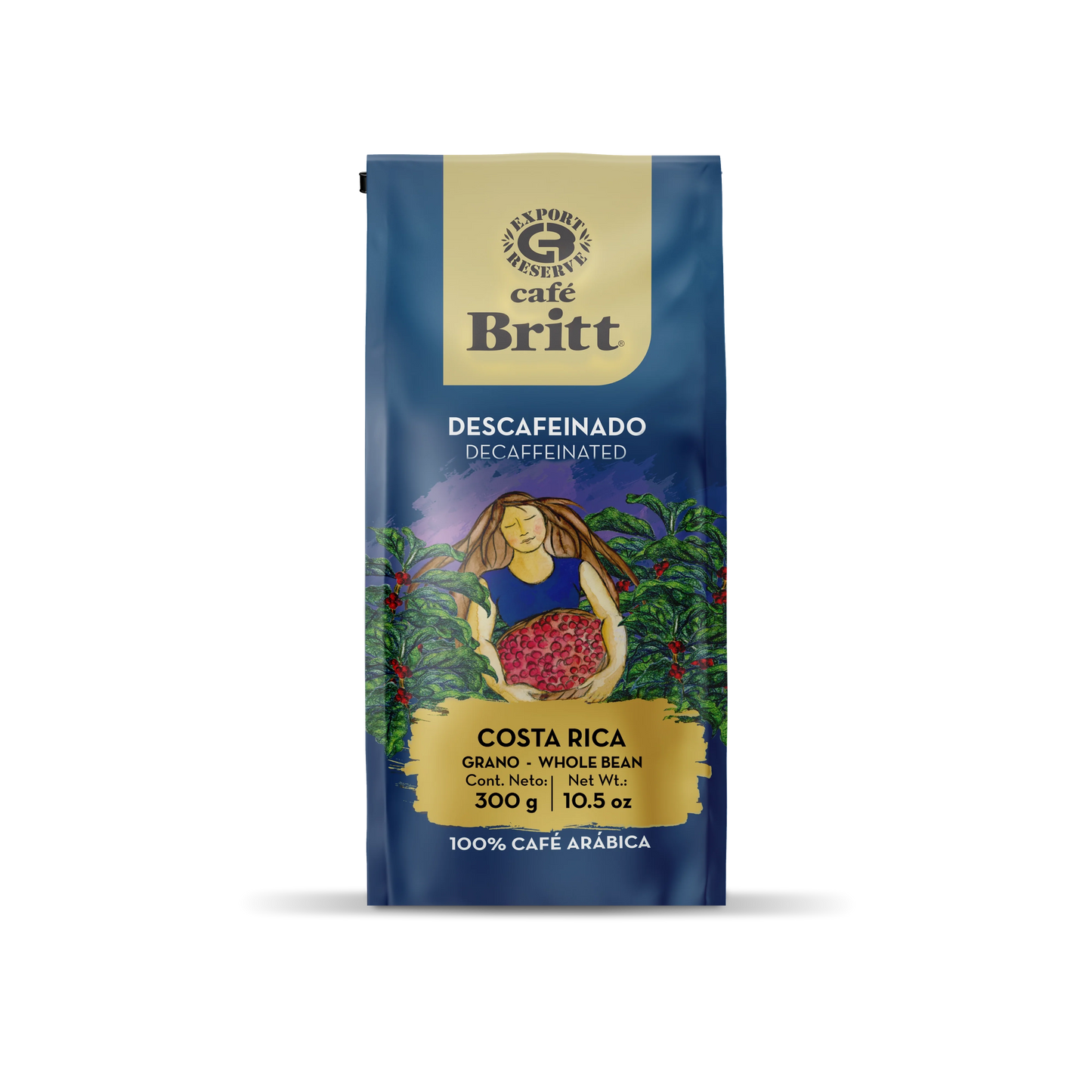 COSTA RICAN TOP QUALITY DECAFFEINATED COFFEE