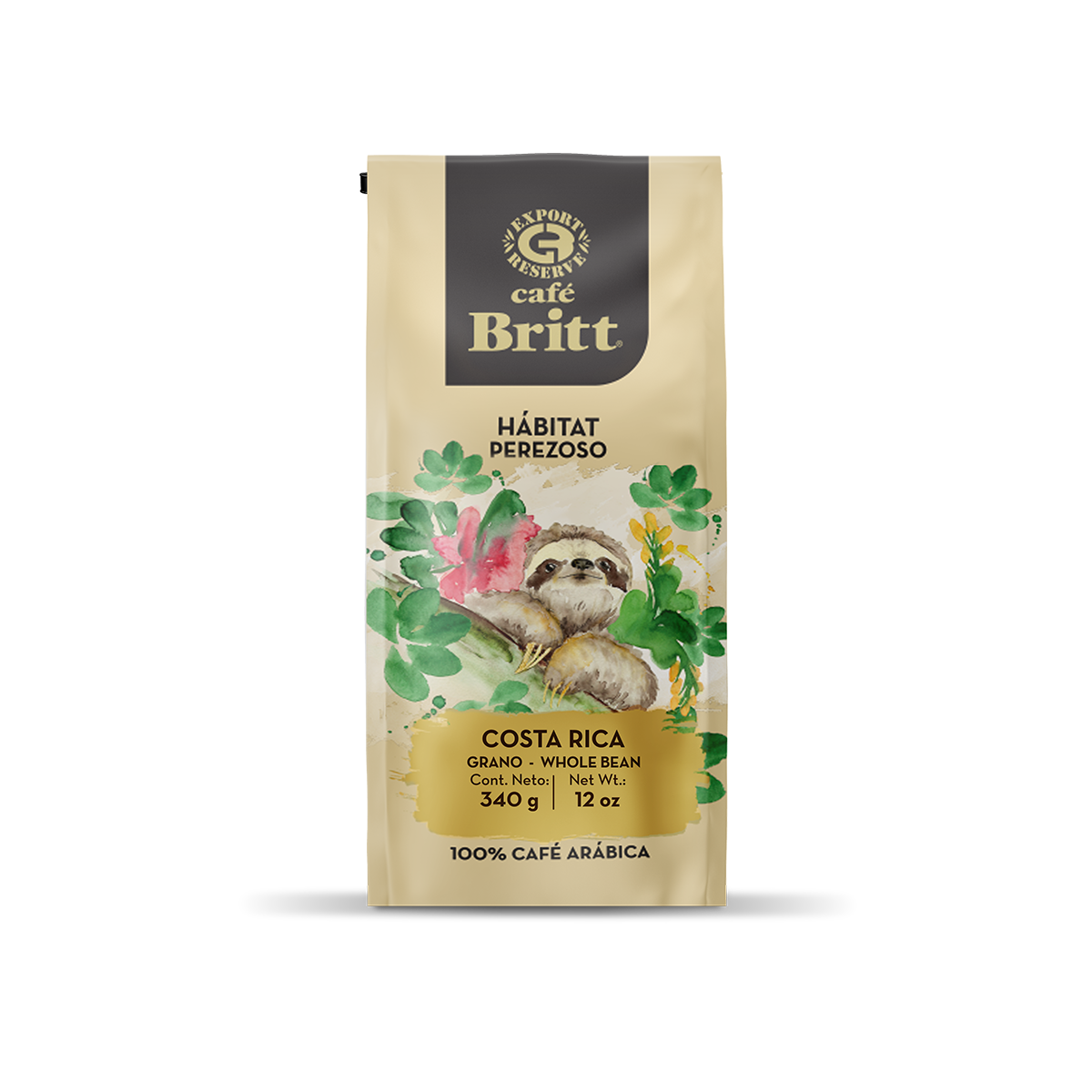 COSTA RICAN HABITAT SLOTH COFFEE
