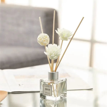 Cherry Blossom Rose Fragrance Fireless Aromatherapy Room Decoration Home Fragrance Diffuser Household Fresh Perfume Long Lasting