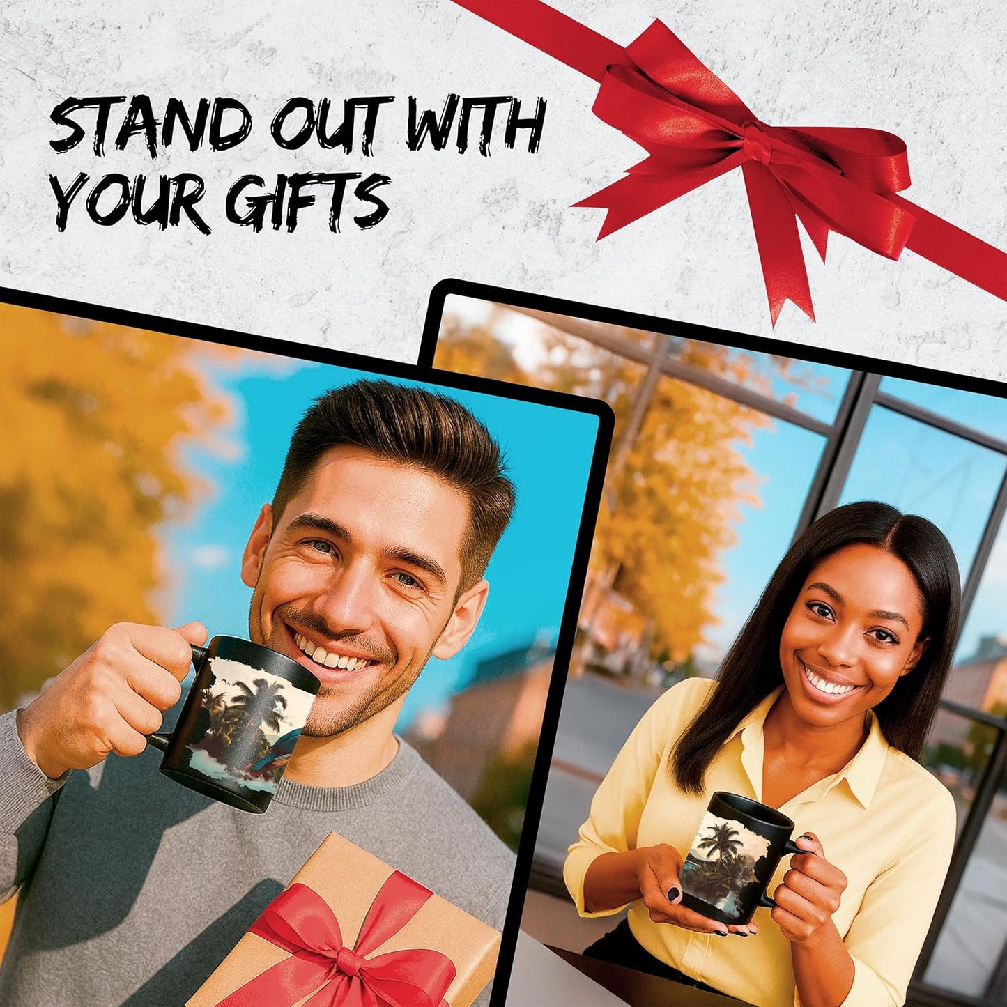 Costa Rica Ceramic Coffee Mug 11Oz Pura Vida Tropical Paradise - Tea Coffee Mug with Comfortable Grip - Unique Fun Gift Cup for Office or Home - Vibrant Long-Lasting Print ID45211